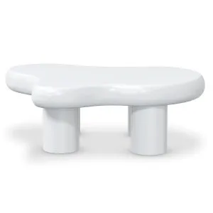 Blissey 90cm Cloud Coffee Table - White by Luxo, a Coffee Table for sale on Style Sourcebook