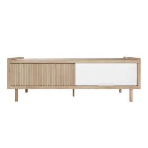 Hayden 130cm Coffee Table with Storage - Natural by Luxo, a Coffee Table for sale on Style Sourcebook
