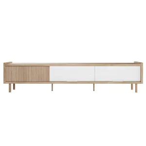Hayden 200cm Entertainment Unit with Storage - Natural by Luxo, a Entertainment Units & TV Stands for sale on Style Sourcebook