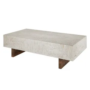 Audino Mother of Pearl Inlay Coffee Table by Luxo Home Decor, a Coffee Table for sale on Style Sourcebook