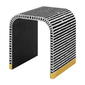 Dustox Mother of Pearl Inlay Side Table by Luxo Home Decor, a Side Table for sale on Style Sourcebook