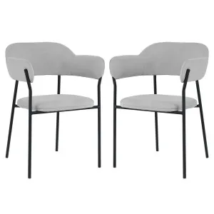Clavin Fabric Dining Chair (Set of 2) by Luxo, a Dining Chairs for sale on Style Sourcebook