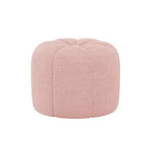 Melicent Boucle Ottoman Stool by Luxo, a Ottomans for sale on Style Sourcebook
