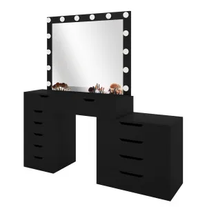 Lassie 110-170cm Hollywood Dressing Table with Drawers by Luxo, a Dressing Tables for sale on Style Sourcebook