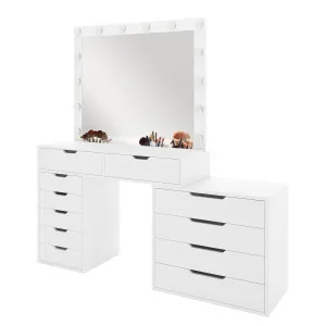 Lassie 110-170cm Hollywood Dressing Table with Drawers by Luxo, a Dressing Tables for sale on Style Sourcebook
