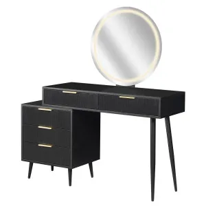 Serenity Dressing Table w/ Touch Screen Mirror LED Light by Luxo, a Dressing Tables for sale on Style Sourcebook