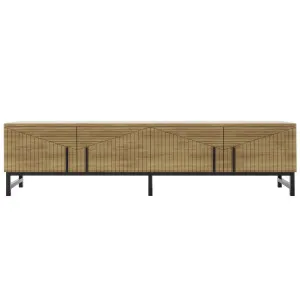 Anderson 180cm Fluted Entertainment Unit by Luxo, a Entertainment Units & TV Stands for sale on Style Sourcebook