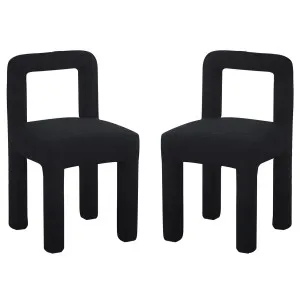 Hazel Boucle Dining Chair (Set of 2) by Luxo, a Saunas for sale on Style Sourcebook
