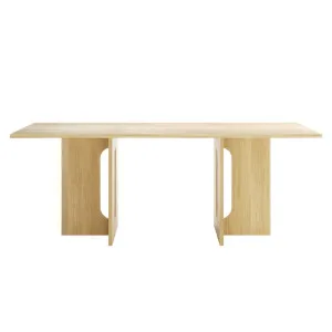 Amora 200cm Dining Table - Natural by Luxo, a Saunas for sale on Style Sourcebook
