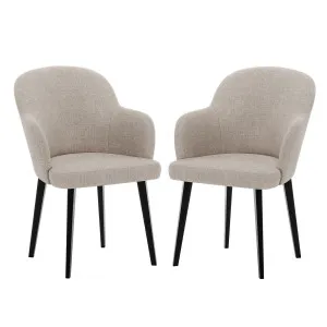 Lennon Linen Dining Chair (Set of 2) by Luxo Furniture, a Dining Chairs for sale on Style Sourcebook