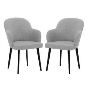 Lennon Linen Dining Chair (Set of 2) by Luxo Furniture, a Dining Chairs for sale on Style Sourcebook