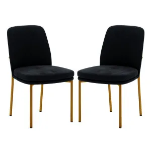 Shannon Velvet Dining Chair (Set of 2) by Luxo Furniture, a Dining Chairs for sale on Style Sourcebook