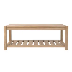 Raylai 120cm American Oak Wooden Coffee Table - Natural by Luxo, a Coffee Table for sale on Style Sourcebook