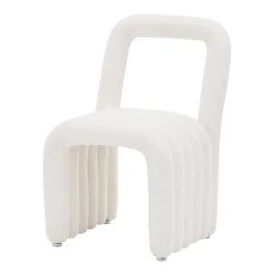 Lycus Boucle Cushioned Metal Frame Accent Chair by Luxo, a Chairs for sale on Style Sourcebook
