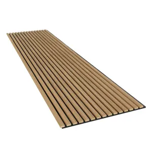 Agoran 270cm Acoustic Wood Slat Wall Panel by Luxo, a Wall Hangings & Decor for sale on Style Sourcebook
