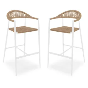 Dinagat PE Wicker Outdoor Bar Stools (Set of 2) by Luxo Outdoors, a Outdoor Chairs for sale on Style Sourcebook