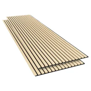 Agoran 240cm Acoustic Wood Slat Wall Panel - 2 of Set by Luxo, a Wall Hangings & Decor for sale on Style Sourcebook