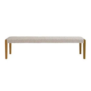 Fentan 4 Seater Solid Timber Outdoor Bench by Luxo Outdoors, a Outdoor Chairs for sale on Style Sourcebook