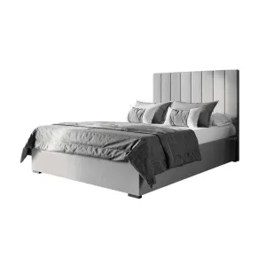 Septima and Gratiana Bed & Headboard Package - Slate by Luxo, a Beds & Bed Frames for sale on Style Sourcebook
