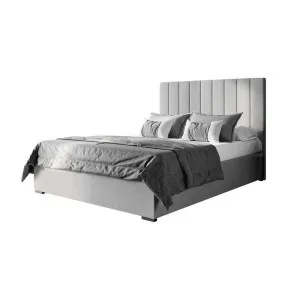Septima and Gratiana Bed & Headboard Package - Slate by Luxo, a Beds & Bed Frames for sale on Style Sourcebook