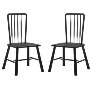 Leigh Solid Oak High-back Dining Chair (Set of 2) by Luxo, a Dining Chairs for sale on Style Sourcebook
