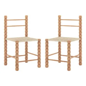Em Premium Oak Dining Chair (Set of 2) by Luxo, a Dining Chairs for sale on Style Sourcebook