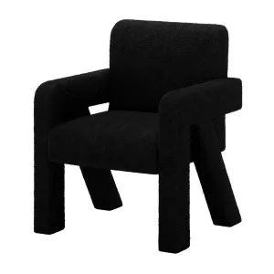 Julie Boucle Upholstered Accent Chair by Luxo Furniture, a Chairs for sale on Style Sourcebook