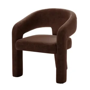 Mariah Velvet Upholstered Accent Chair by Luxo Furniture, a Dining Chairs for sale on Style Sourcebook