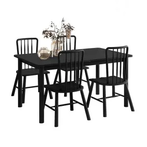 Bijan Dining Table and Leigh Oak Dining Chair Set by Luxo, a Dining Sets for sale on Style Sourcebook