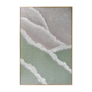 Nolan Modern Framed Textured Canvas 3D Textured Wall Art by Luxo Home Decor, a Artwork & Wall Decor for sale on Style Sourcebook