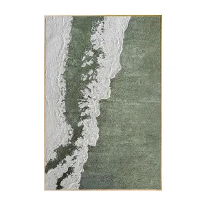 Serene Modern Abstract Textured Canvas 3D Textured Wall Art by Luxo Home Decor, a Artwork & Wall Decor for sale on Style Sourcebook