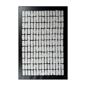 Elodie Framed Textured Hanging Canvas 3D Textured Wall Art by Luxo Home Decor, a Artwork & Wall Decor for sale on Style Sourcebook