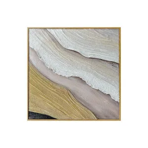 Raine Modern Textured Canvas Hanging 3D Textured Wall Art by Luxo Home Decor, a Artwork & Wall Decor for sale on Style Sourcebook