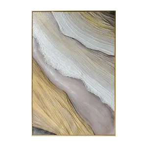 Raine Modern Textured Canvas Hanging 3D Textured Wall Art by Luxo Home Decor, a Artwork & Wall Decor for sale on Style Sourcebook