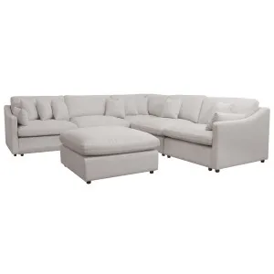 Millie 6-Seater Fabric Corner Chaise Sofa by Luxo, a Sofas for sale on Style Sourcebook