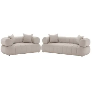 Samira 5 Seater Velvet Sofa Set by Luxo, a Sofas for sale on Style Sourcebook