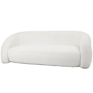 Clioz 200cm Boucle 3-Seater Sofa • Eggshell White by Luxo, a Sofas for sale on Style Sourcebook