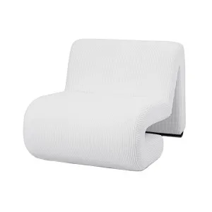 Bengtaz Corduroy Armless Curved Accent Chair by Luxo, a Chairs for sale on Style Sourcebook