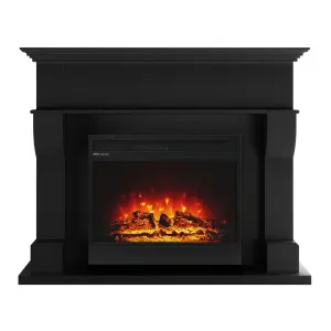 Bago 129cm 1950W LED Electric Fireplace with Mantel by Luxo, a Heaters for sale on Style Sourcebook