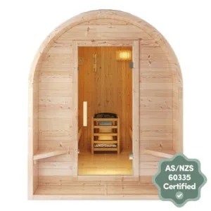 Tarni 4 Person Traditional Finnish Outdoor Sauna by null, a Saunas for sale on Style Sourcebook