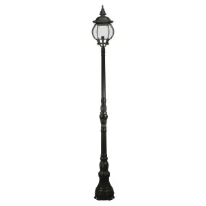 Flinders Large IP44 Domain Outdoor Garden Post Light, Antique Bronze by null, a Outdoor Lighting for sale on Style Sourcebook