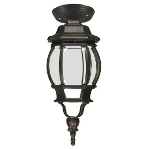 Flinders Small IP44 Outdoor Under Eave, Antique Bronze by null, a Outdoor Lighting for sale on Style Sourcebook