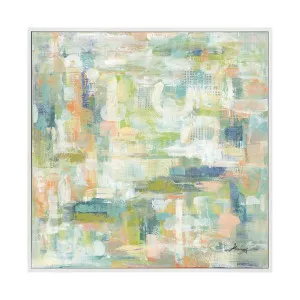 Spring Gardens Canvas Painting by Cafe Lighting and Living, a Painted Canvases for sale on Style Sourcebook