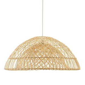 Longport Rattan Pendant - Dome by Cafe Lighting and Living, a Pendant Lighting for sale on Style Sourcebook