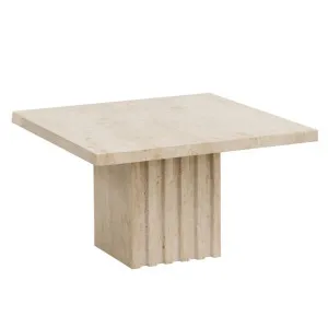 Atlas Travertine Coffee Table - Small by Cafe Lighting and Living, a Coffee Table for sale on Style Sourcebook