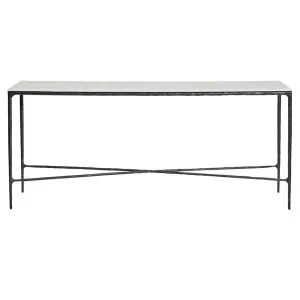 Heston Marble Console Table - Large Black by Cafe Lighting and Living, a Console Table for sale on Style Sourcebook