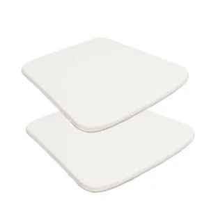 Astrid Seat Pad Set of 2 - White Linen by Cafe Lighting and Living, a Dining Chairs for sale on Style Sourcebook