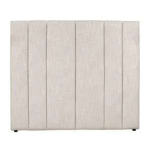 Soho Double Bedhead - Off White Linen by Cafe Lighting and Living, a Bed Heads for sale on Style Sourcebook