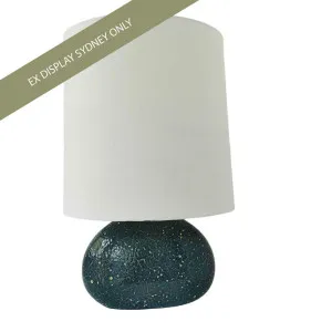 Castara Table Lamp - Blue - OUTLET NSW by Cafe Lighting and Living, a Table & Bedside Lamps for sale on Style Sourcebook