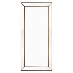 Zeta Floor Mirror - Antique Gold by Cafe Lighting and Living, a Mirrors for sale on Style Sourcebook